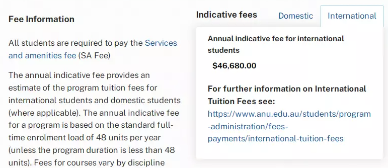 赶紧收藏 | 澳洲八大学费详解