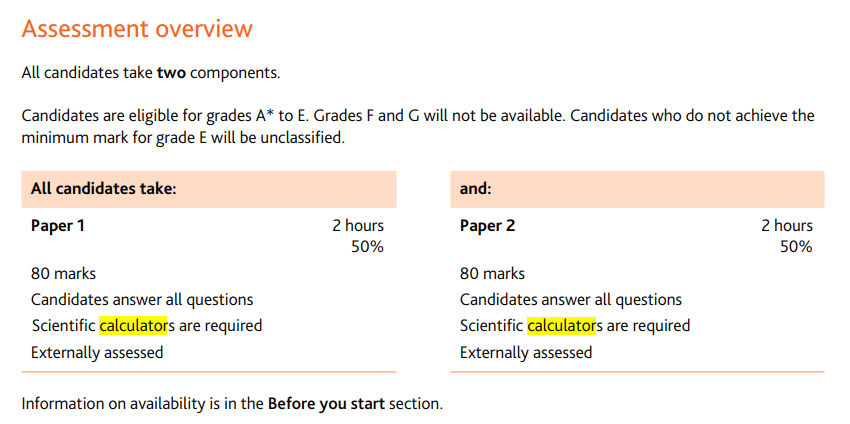 2023年CAIE IGCSE数学大考注意点：规范计算器使用，复习重点资料！！