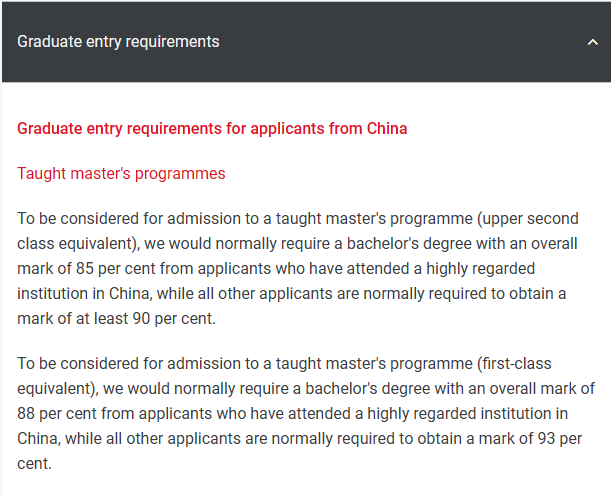 英国留学 | 英国留学读研有什么要求？