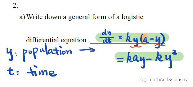 Logistic Models (AP Calc BC)