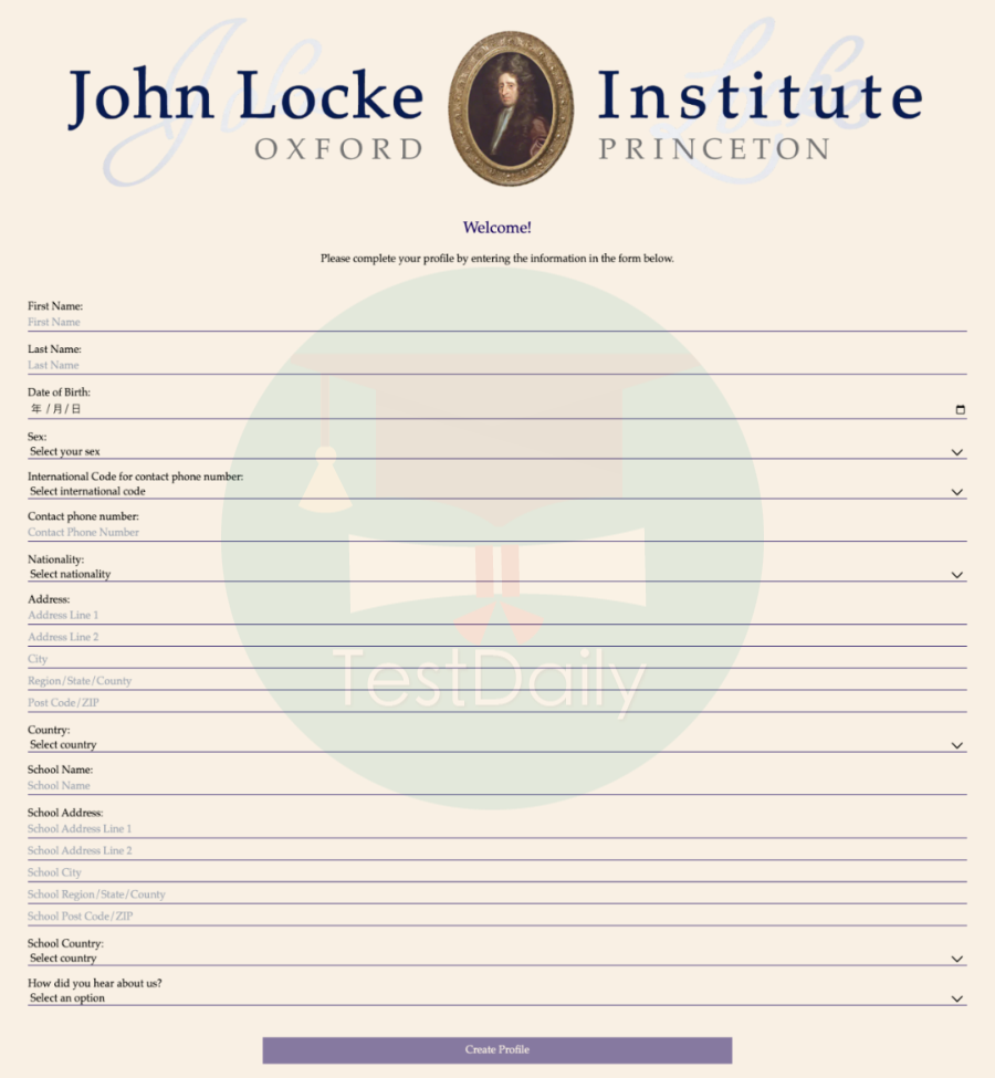 最新！John Locke开放注册报名通道！｜附详细报名流程