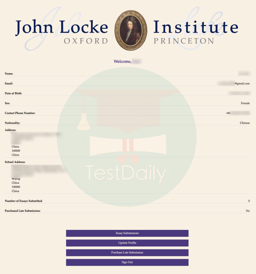 最新！John Locke开放注册报名通道！｜附详细报名流程