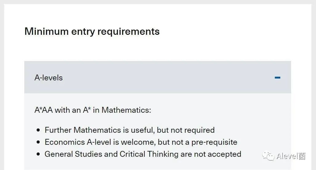 G5经济专业哪家最难申请？2024年Alevel入学要求来了！