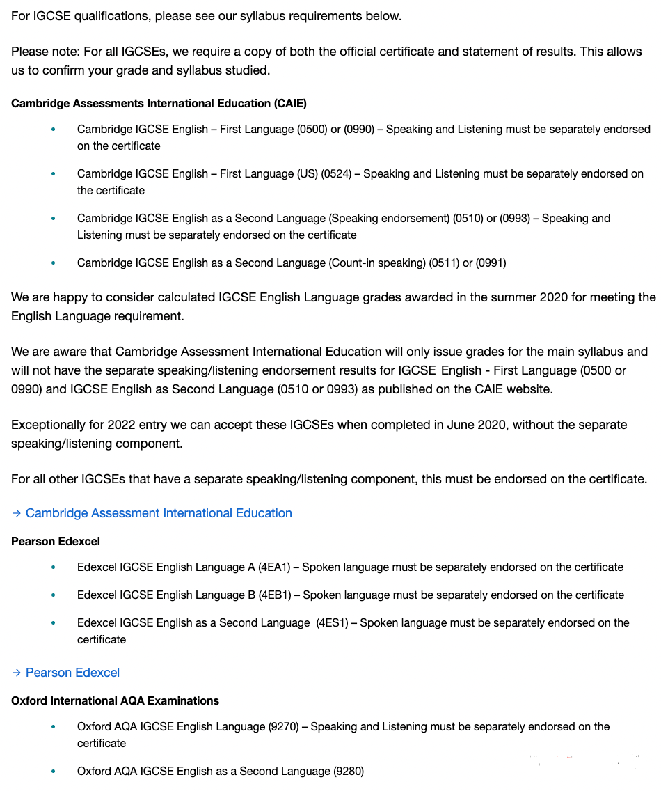 一文告诉你关于IGCSE-ESL的重点！IGCSE-ESL成绩还可以替代雅思？