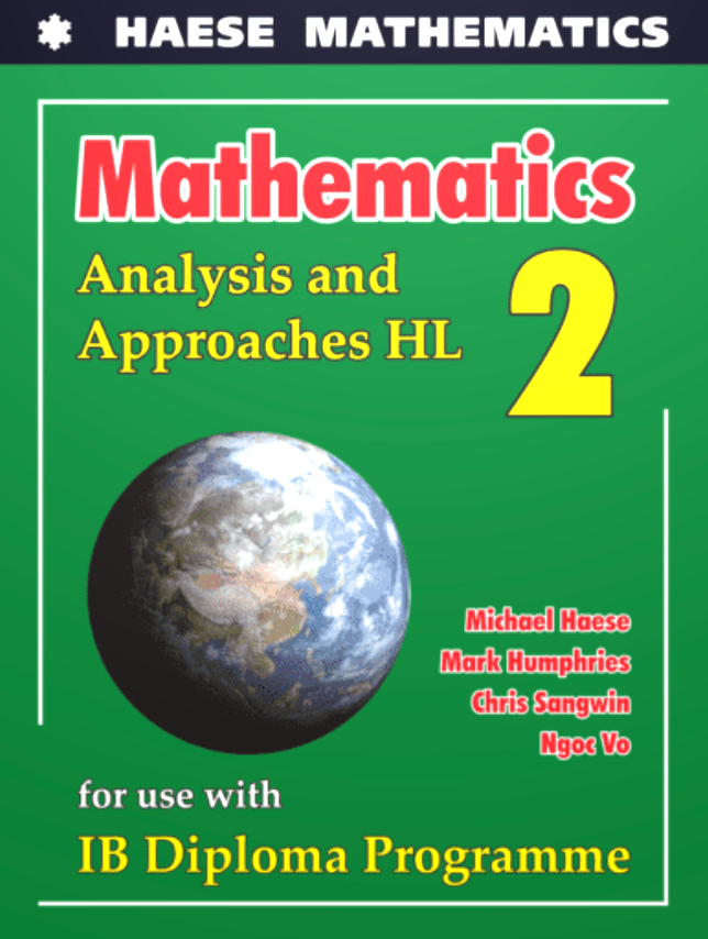 想像我一样IB数学AA HL课程考7分，选择这些教科书！