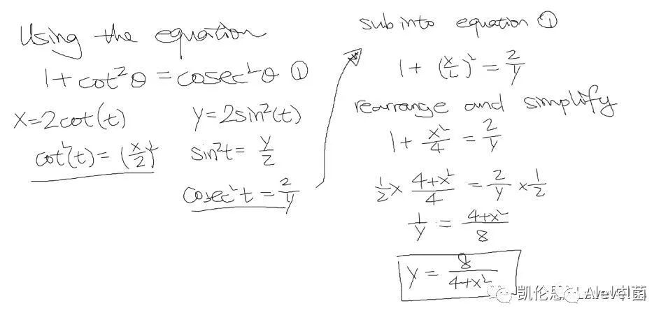 ALevel数学（P4）Differentiation 微分练习题详解