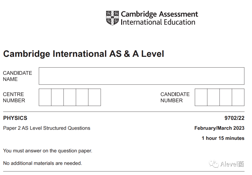ALevel物理(9702)：2023春季结构卷(m23_22)易错题讲解