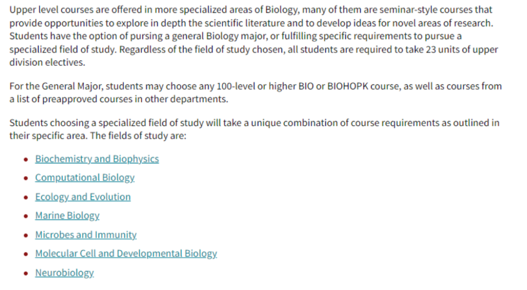 美国大学热门专业——生物交叉专业介绍
