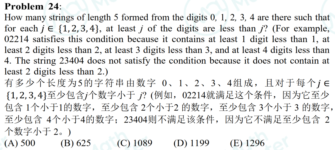 每月一讲：关于2022年AMC12一个函数的思考！