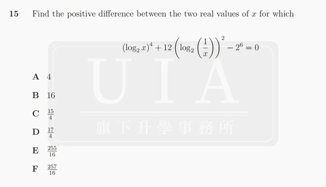 背景提升｜TMUA卷与 Alevel的知识点异同解析