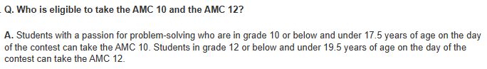 普娃可以参加的AMC竞赛，1-12年级AMC竞赛如何备考规划？一文详解