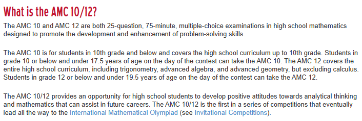 美国AMC12数学竞赛与体制内高中数学联赛相比哪个更难？AMC12竞赛应该如何备考？