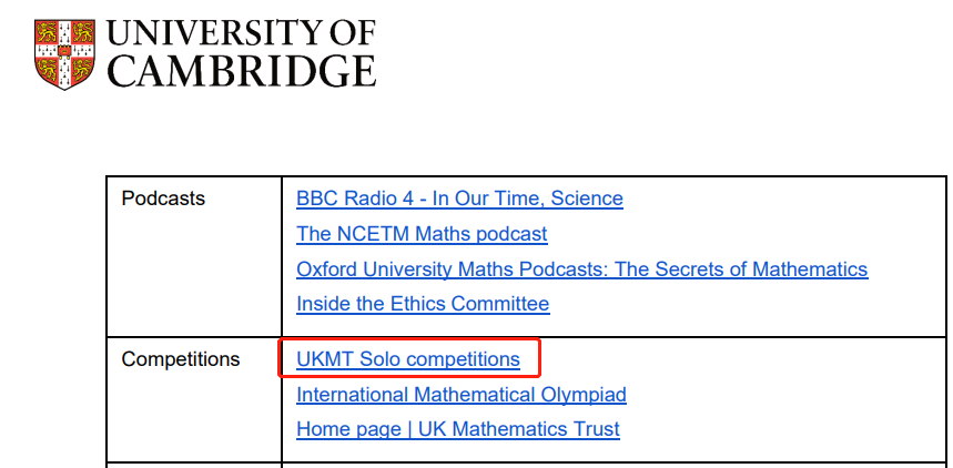 剑桥官方推荐：被称为”英版AMC“的UKMT系列数学竞赛是什么？