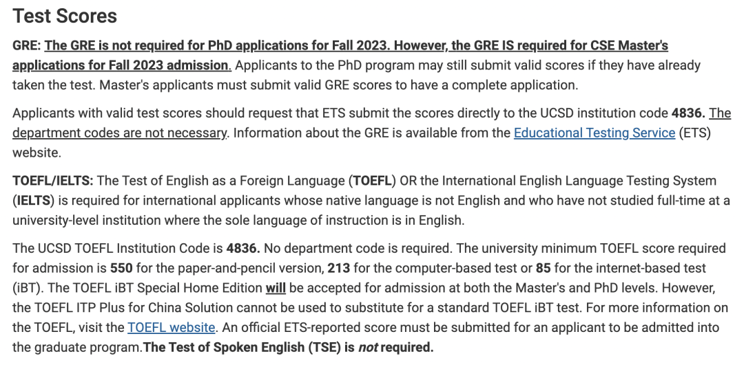 美国｜QS世界TOP20美国大学——UCSD、UT-Austin CS专业申请要求、网申时间盘点