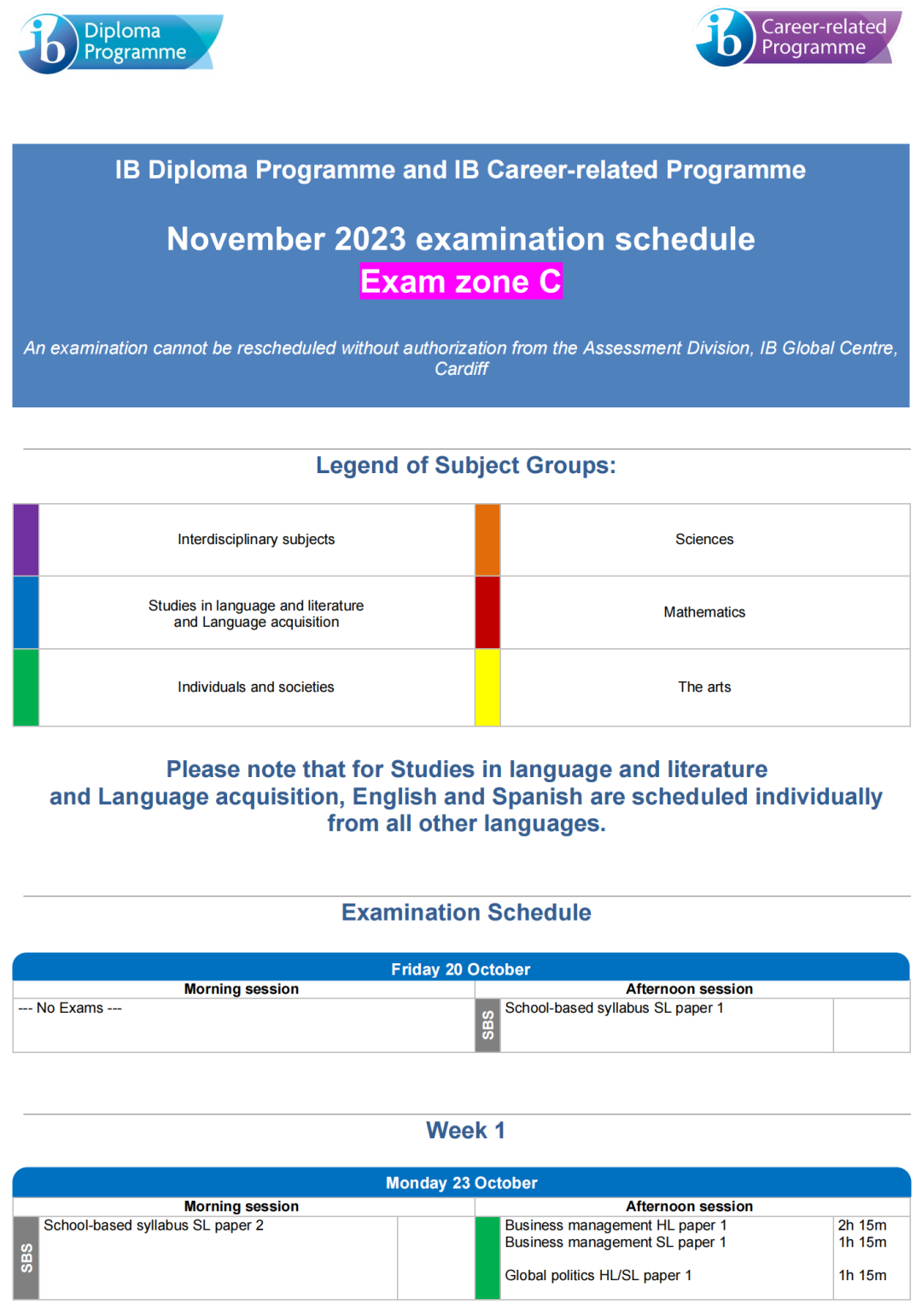 IBO官宣2023年11月IB考试时间表！话说，11月考试比5月考试更简单吗？