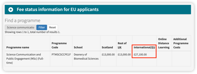 史上最全！“英港澳新”各专业留学费用一览汇总!