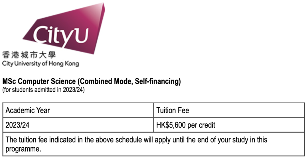 香港｜香港大学、香港城市大学 CS专业申请要求、截止日期及往届录取数据