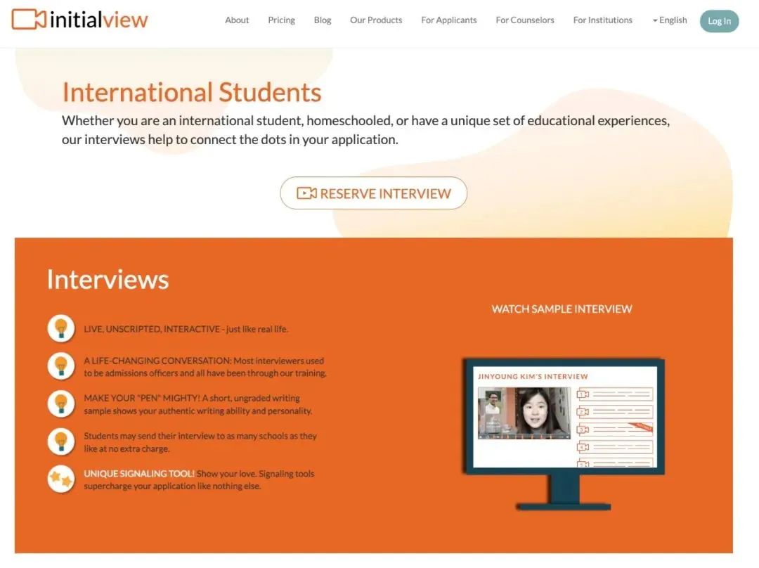备受美国名校青睐的InitialView，你了解多少？