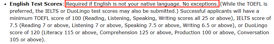 海本要考托福雅思？这些学校明确表示语言成绩没得商量！