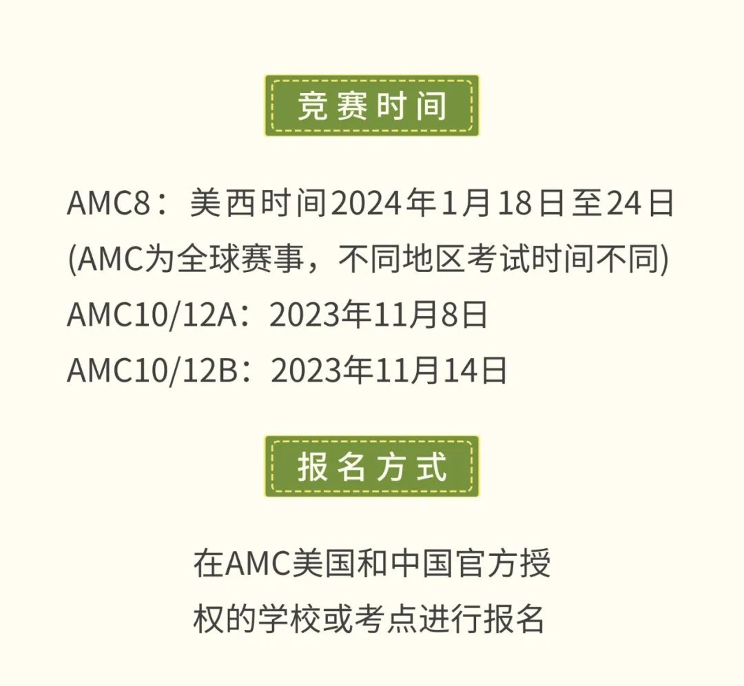 竞赛百科|关于AMC，你了解多少？