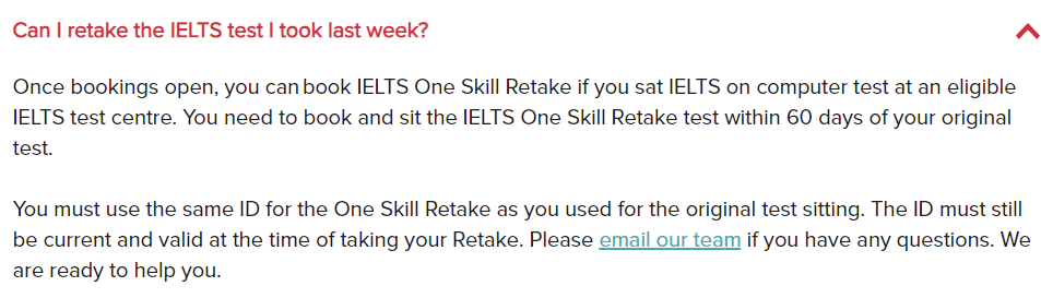 雅思 | IELTS One Skill Retake 单科重考即将上线