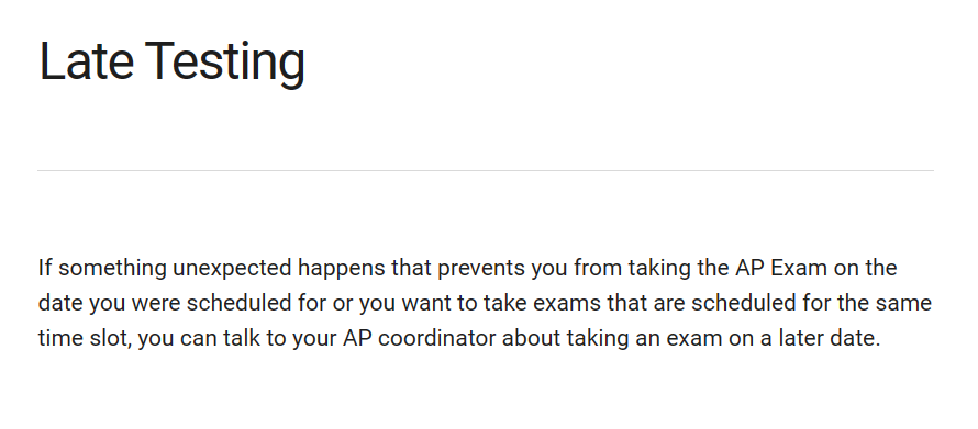 没办法如期参加AP考试怎么办？AP延迟考试全面了解一下！