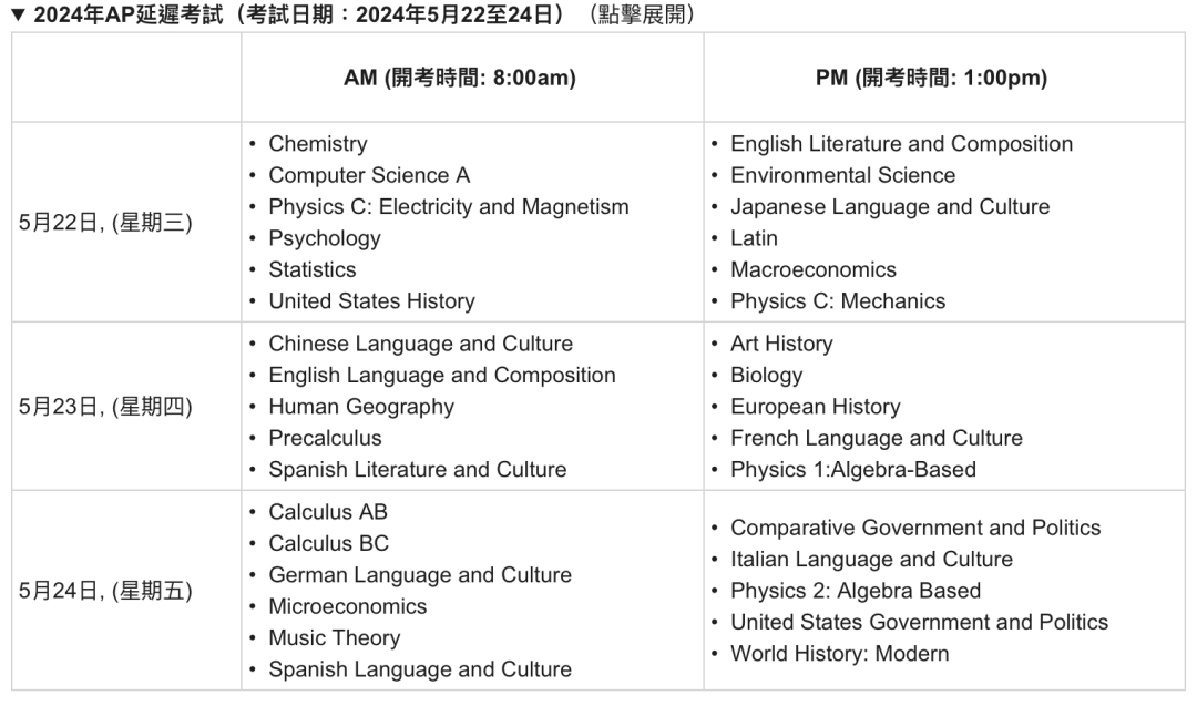 香港考评局公布2024年中国香港AP考试报名信息！报名提前2个月！