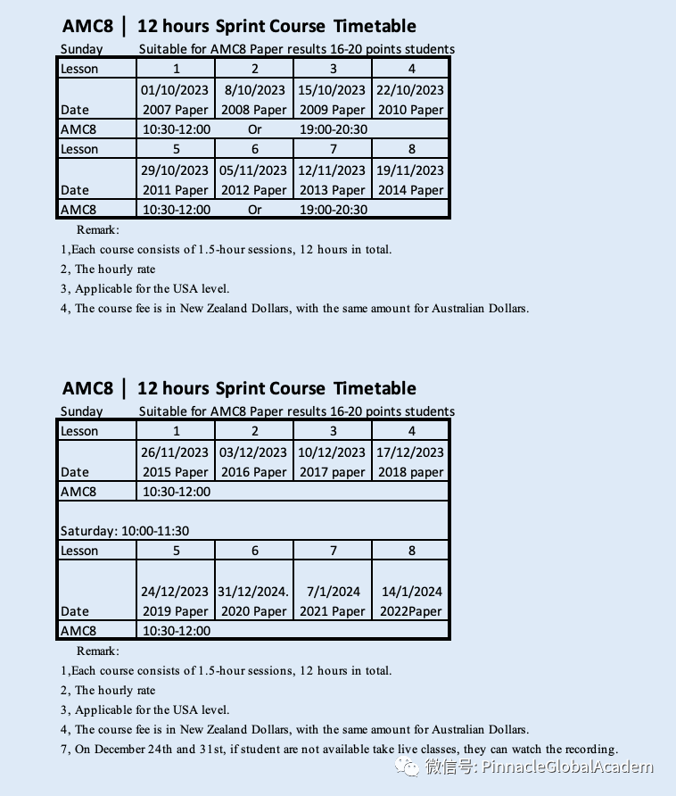 2024AMC8竞赛还没开始准备就不够从容了