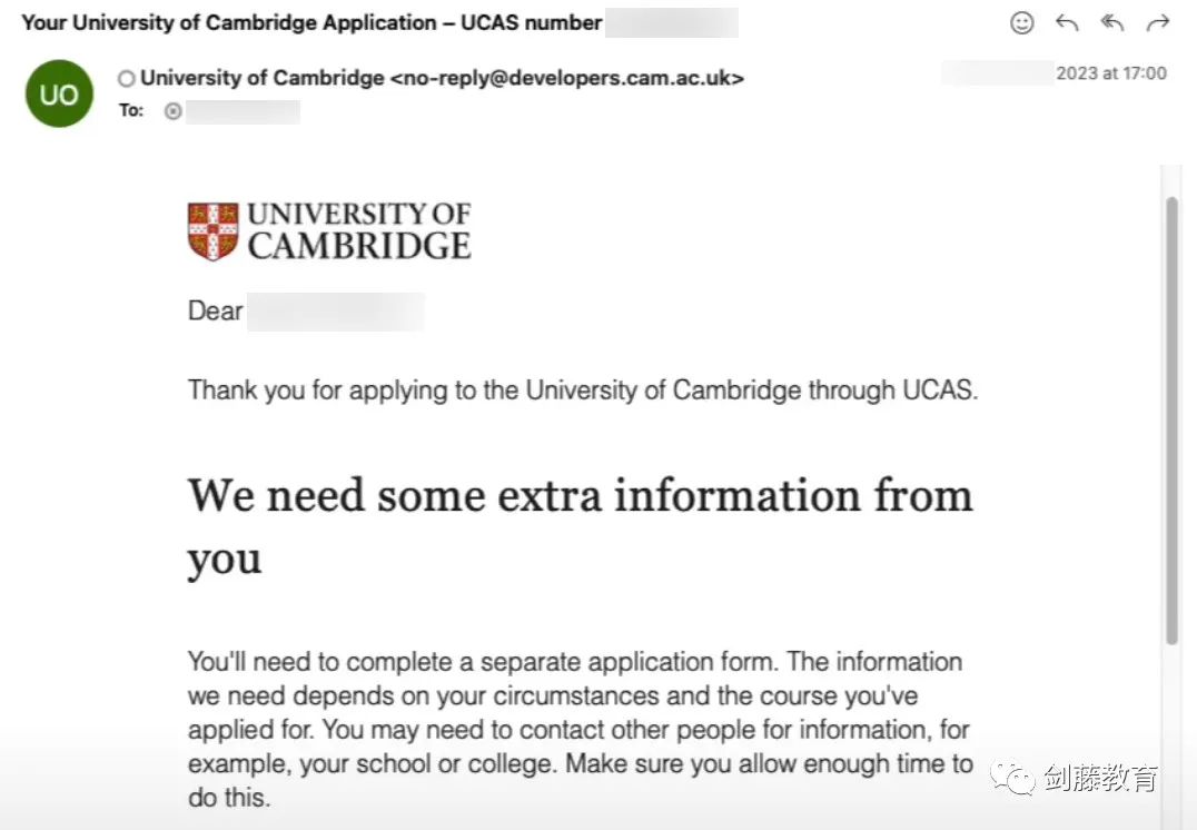 今年冲刺剑桥的同学快看过来，My Cambridge Application你知道该如何填写吗？