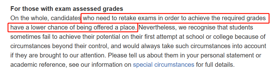 A-Level重考可行吗？是否影响申请？看看G5各校怎么说