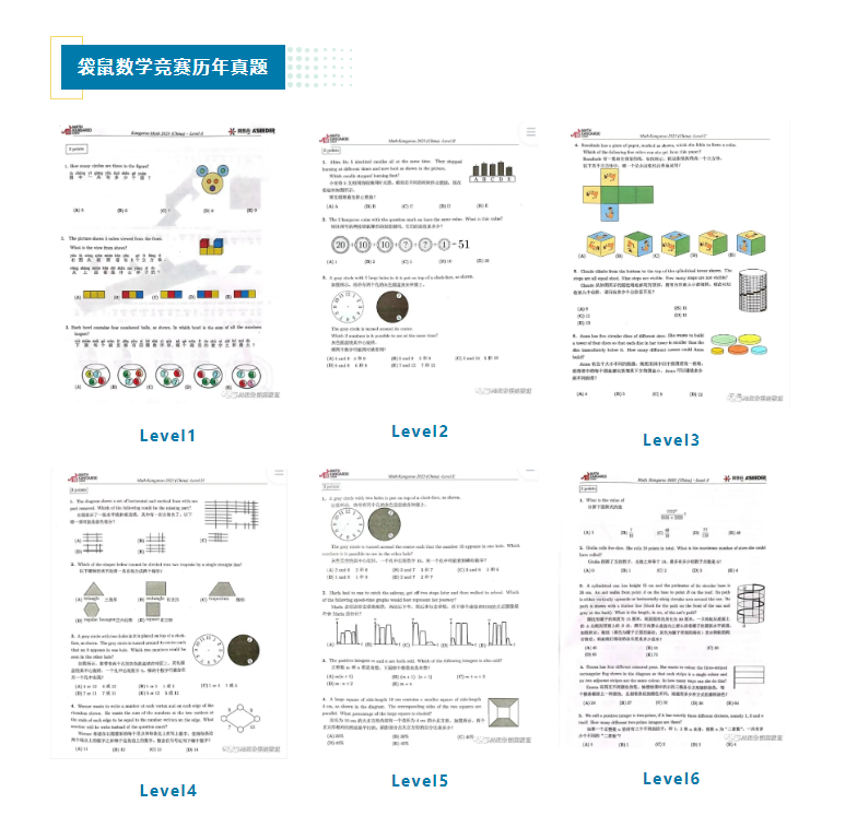 袋鼠数学竞赛一年考几次？1-4年级孩子能参加什么级别？获奖几率大吗？*