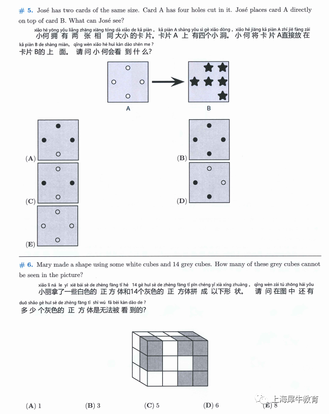 袋鼠数学，更适合1/2年级小朋友的思维开发课程