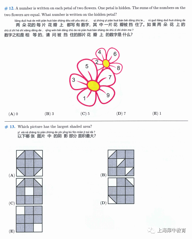 袋鼠数学，更适合1/2年级小朋友的思维开发课程