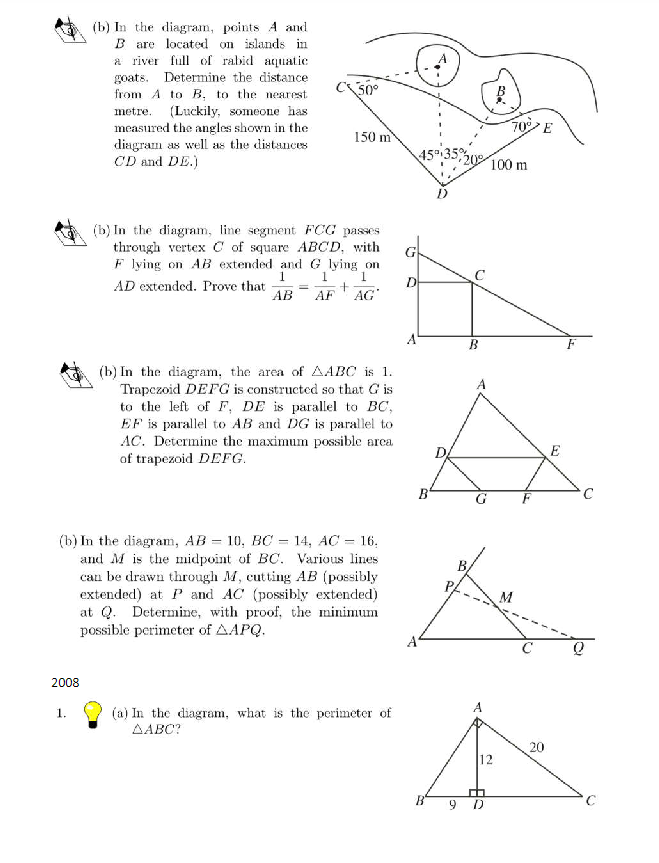 Euclid欧几里得数学竞赛难度、考试时间、真题+分类题库领取！*