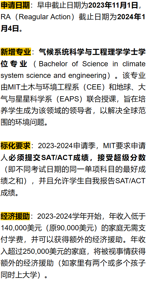 最全整理！哈耶普斯等美本顶尖院校24fall最新招生政策更新汇总