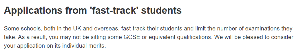 懵了！UCL要求GCSE至少5/C！没有GCSE成绩怎么办？