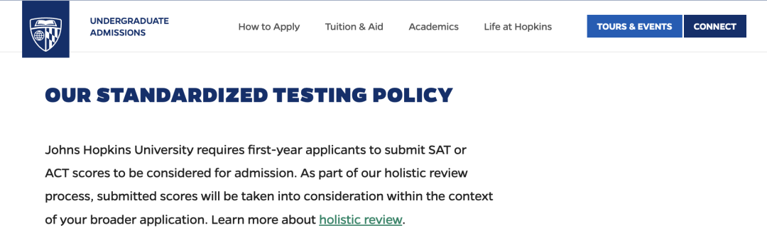 美本申请标化全面回归!26Fall多所高校恢复SAT/ACT硬性要求! 美本申请标化全面回归!26Fall多所高校恢复SAT/ACT硬性要求!