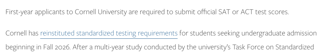 美本申请标化全面回归！26Fall多所高校恢复SAT/ACT硬性要求！