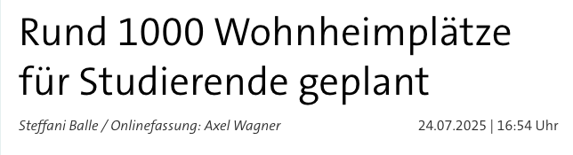 新增超1000间学生宿舍！德国这些大学学生住宿不用愁了！