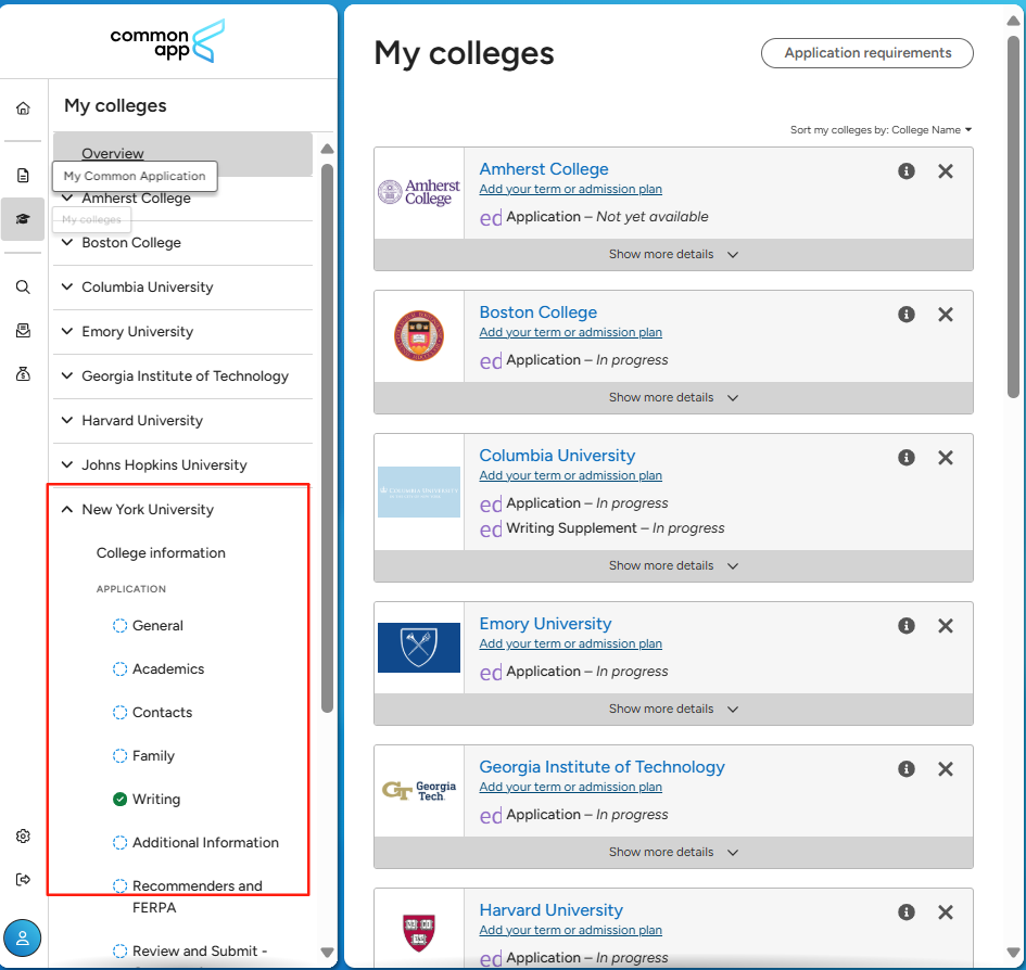 2025-26申请季开启!一文搞懂Common App怎么填! 2025-26申请季开启!一文搞懂Common App怎么填!
