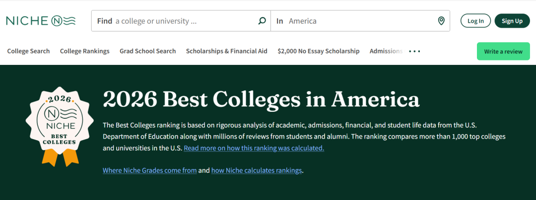 Niche发布2026全美最佳大学：TOP5激战，TOP15大洗牌！