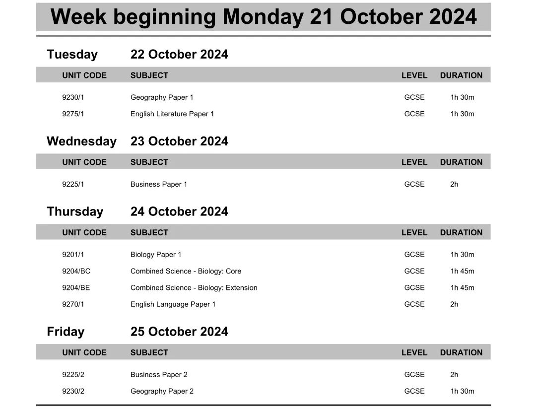 2024三大考试局秋季A-Level & IG考试时间汇总！逆风翻盘的绝佳机会！