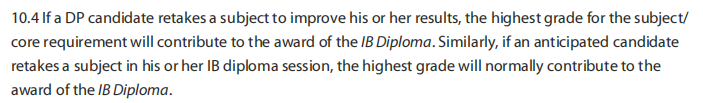 注意，重考政策有新变化！重考IB，IB文凭取最优成绩还是重考分数？