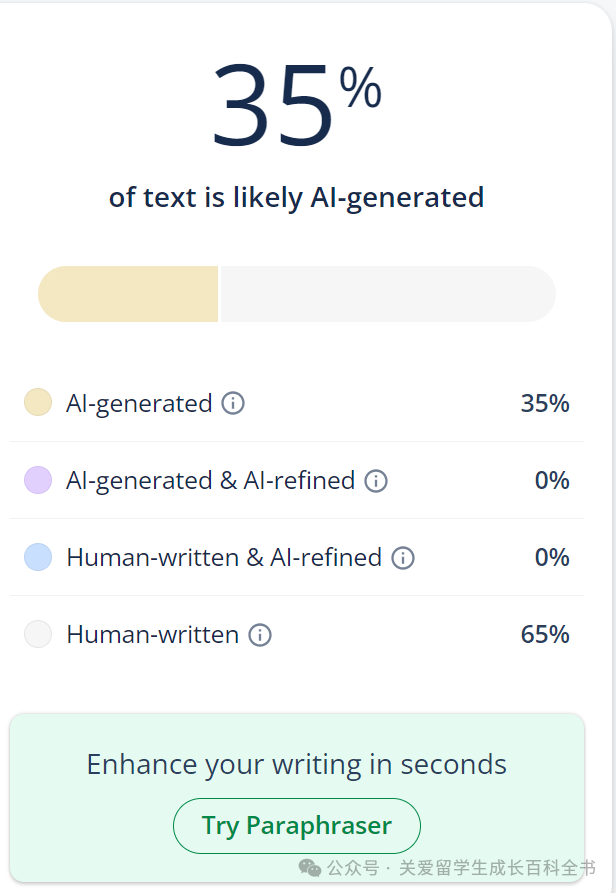 留学文书AI查重是否一定靠谱？