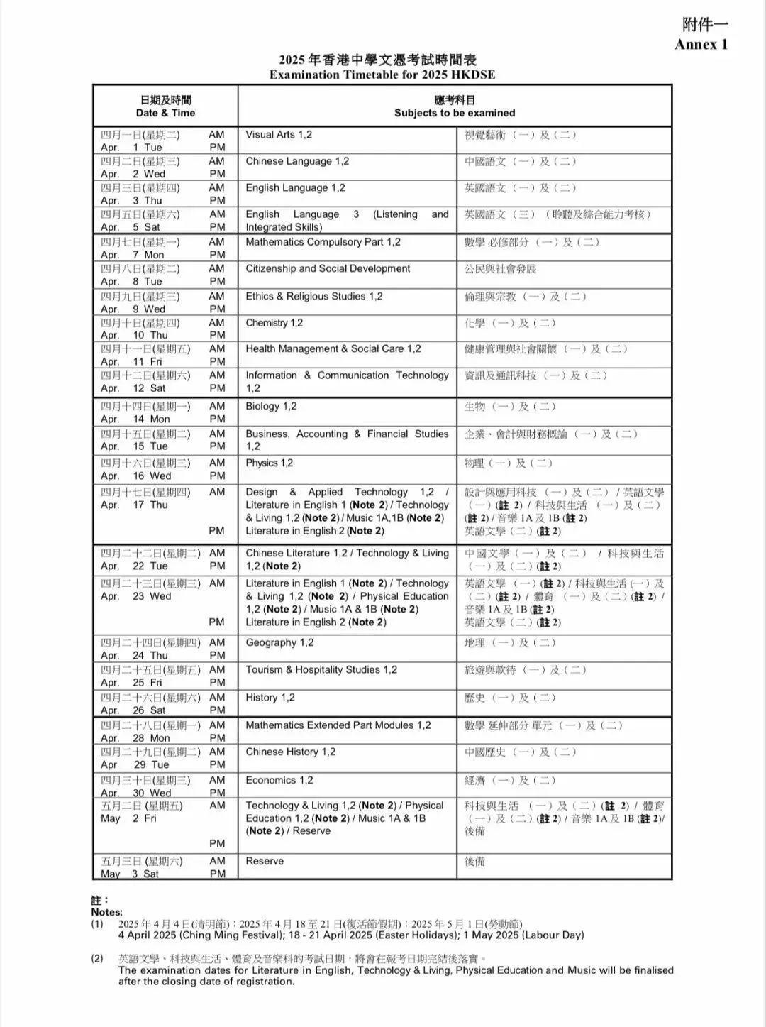 2025DSE考试报名已开启！开考时间提前，考试费上涨，具体报名流程和细节要求来了！