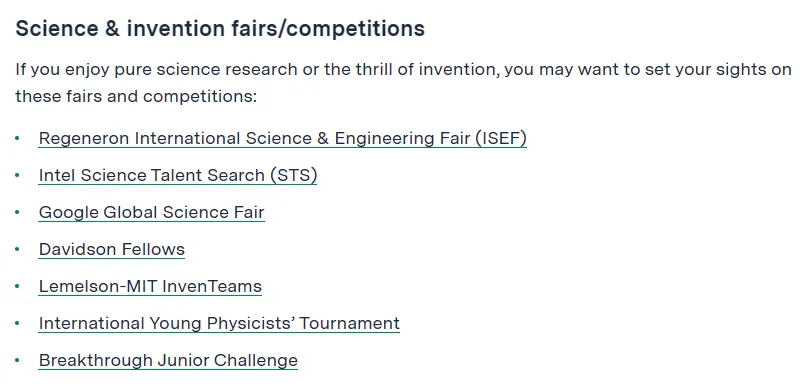 号称世界最大的大学预科 STEM 竞赛：ISEF国际科学与工程大奖