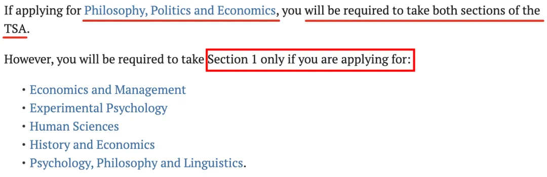 2024年笔试全解析 | TSA究竟要达到多少分才能稳冲牛津经管/PPE/实验心理学等专业？