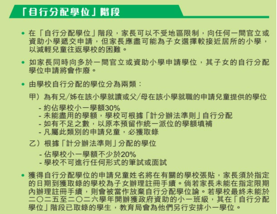 明天！2025年香港小一自行派位投递期开始！申请重要日期不容错过！