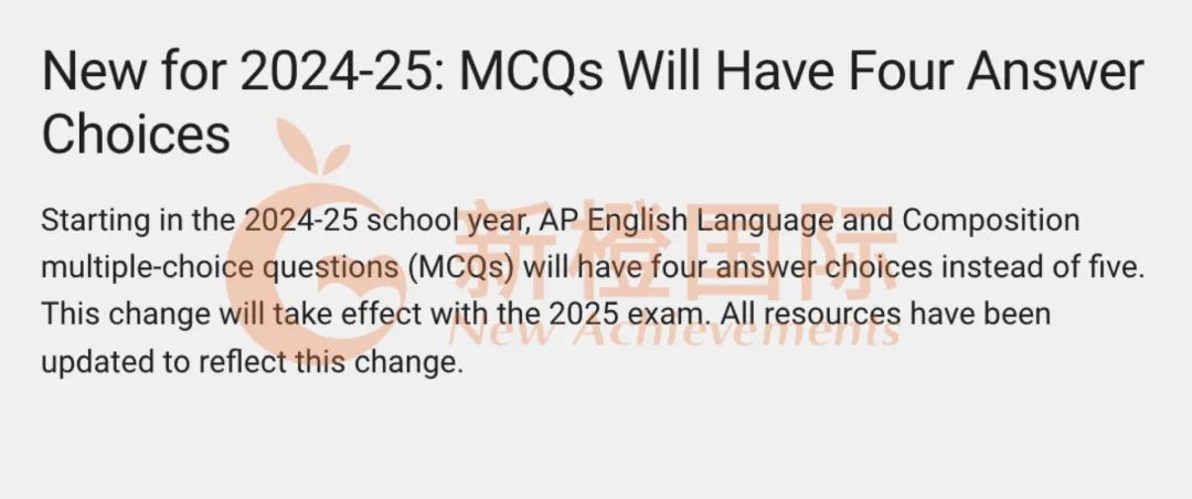 必看 | 8门AP科目2025大考改革！物理、心理难度增加，写作难度下降……