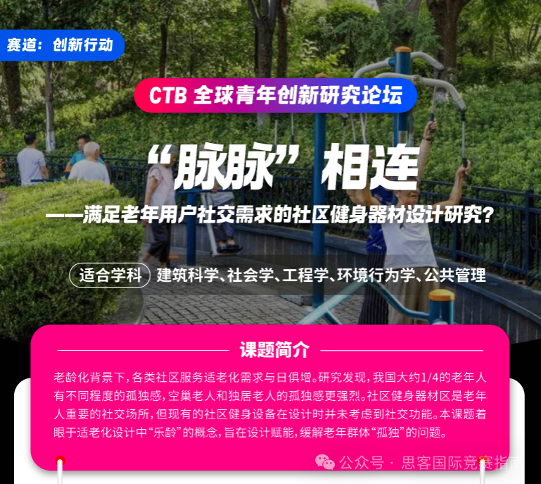 CTB竞赛全面解读！CTB竞赛课题应该怎么选？附CTB竞赛培训辅导